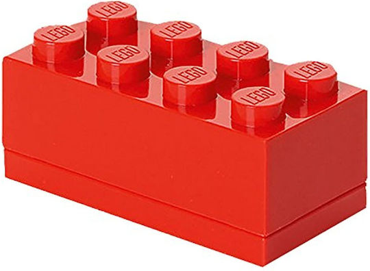 LEGO Παιδικό Κουτί Αποθήκευσης από Πλαστικό Κόκκινο