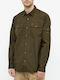 Singi Langärmeliges Overshirt Dunkel Olive