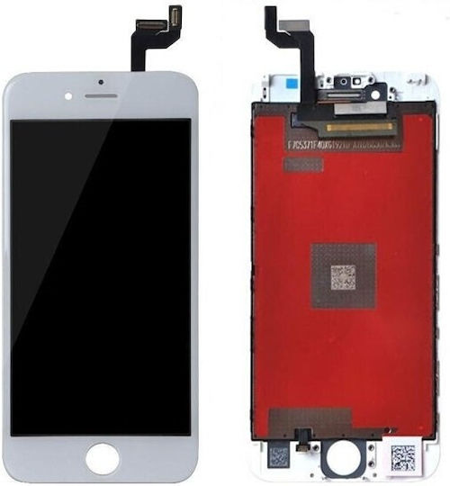 Οθόνη ZY Premium με Μηχανισμό Αφής για iPhone 6s (Λευκό)
