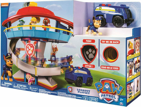 Spin Master Paw Patrol Paw Patrol Lookout Playset Garage for 3+ Years Old