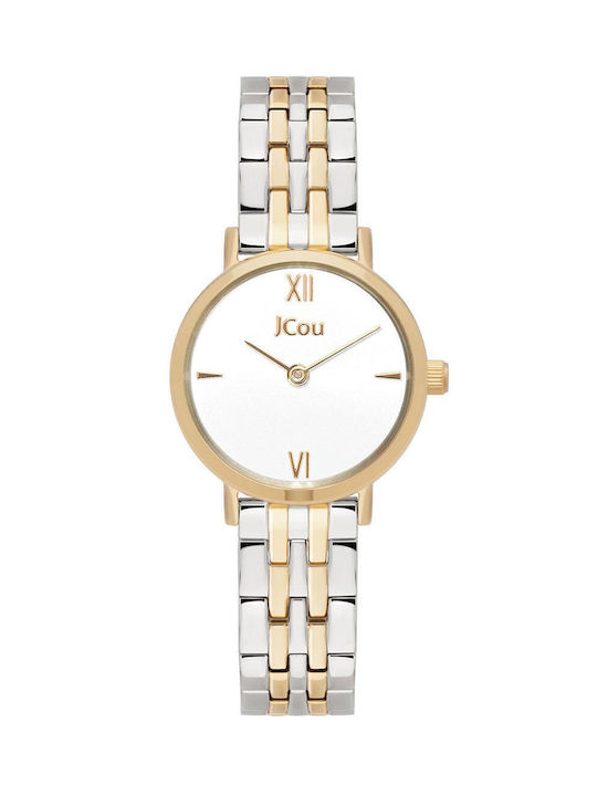 Jcou Amourette Women's Watch 28mm Battery with Stainless Steel Bracelet