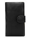 Leather Men's Wallet Classic Black