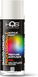 HQS Σπρέι Βαφής Λευκό RAL 9016 400ml