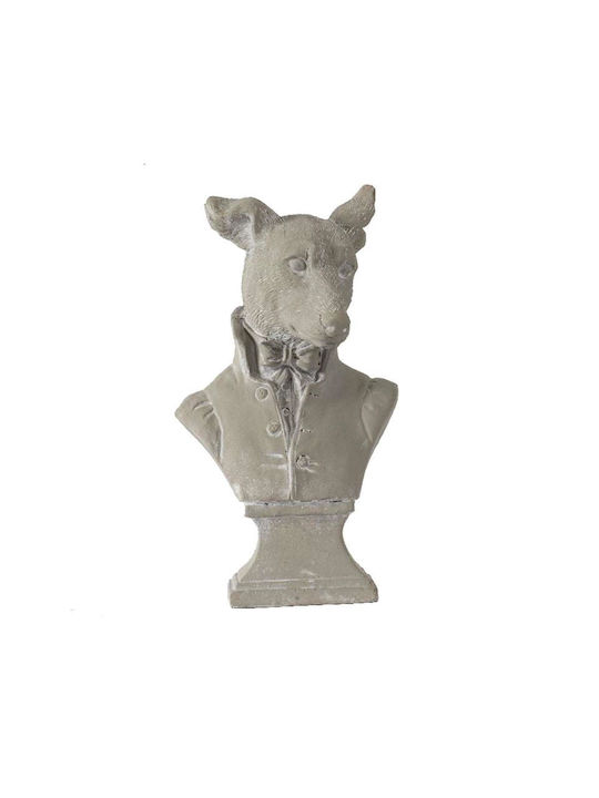 Artekko Διακοσμητικό Σκυλάκι από Τσιμέντο 14.5x12x26.5cm