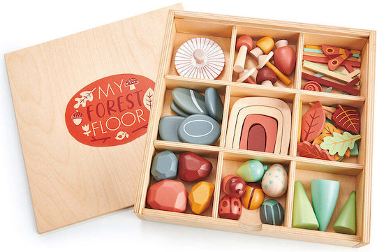 Tender Leaf Toys Αντικείμενα του Δάσους Educational Game Knowledge made of Wood for 3+ years Years Old