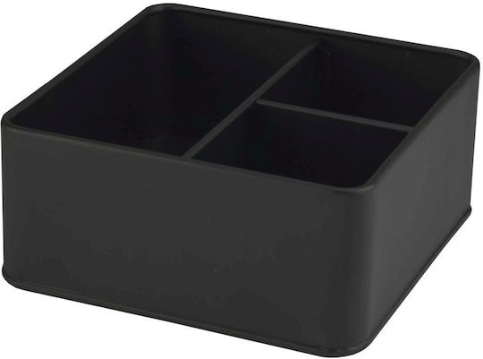 Kleine Wolke Основа На Организацията На Козметика С Разделители Черна 13.9x13.9x6.4см