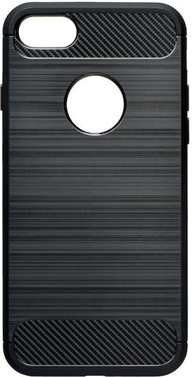 Forcell Carbon Back Cover Silicon Negru (Galaxy M23)