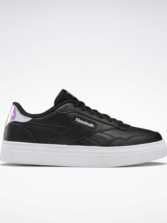 Reebok Court Advance Bold Sneakers Black White ...