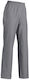 Tips Kochhose Gestreift Gray mit Gummizug in der Taille
