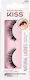 Kiss Natural Lashes Βλεφαρίδες Amorous Μαύρες Amorous με Κόλλα