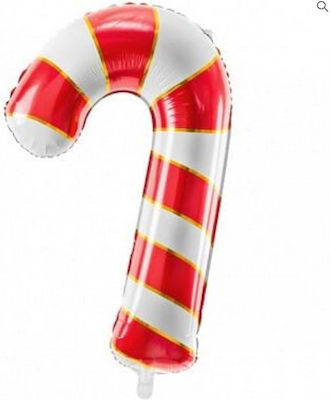 32" Balloon red Candy Cane