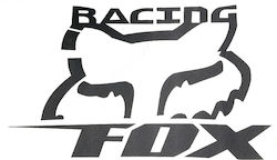 ΑΥΤΟΚΟΛΛΗΤΟ FOX RACING ΜΑΥΡΟ