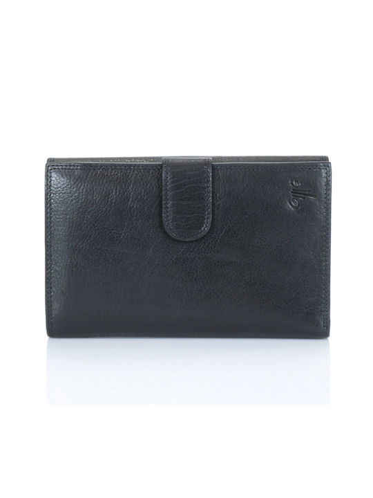 Kion VT Large Leather Women's Wallet Black