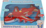 Zita Toys Happy Plane Airplane for 3++ Years Red