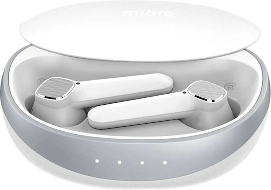 Mibro S1 Слушалка за ухо Bluetooth хендсфри Слушалки с Устойчивост на Пот и Кутийка за Зареждане Бял