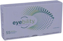 Servilens Eyebility 55 6 Μηνιαίοι Φακοί Επαφής Υδρογέλης