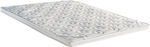 Orion Strom Semi Double Memory Gel Mattress Topper E049 Best Memory Gel with Elastic Straps 110x200x4cm