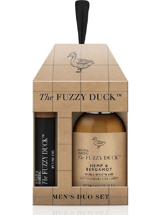 Baylis & Harding The Fuzzy Duck Hautpflegeset für Reinigung Körperreinigung Hanf & Bergamotte