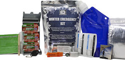 BCB Winter Emergency Kit Überlebenskit mit Pfeife, Streichhölzer, Kompass & Bettdecke