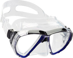 CressiSub Big Eyes Μάσκα Θαλάσσης Clear/Frame B...