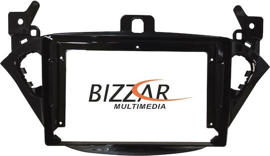 Bizzar DIN Fascia Panels 2 Din Compatible with Screen 9" for Opel Corsa E 2015-2019