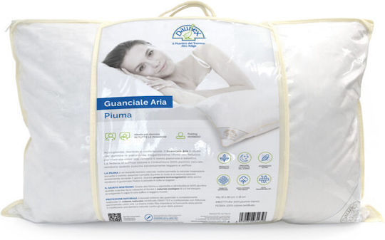 Daunex Aria Възглавница За Спане Перната 50x80см