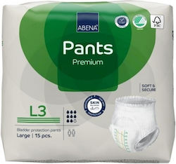 Abena Pants Premium Scutece Tip Lenjerie Mare 15 Bucăți