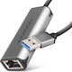 Axagon ADE-25R Αντάπτορας Δικτύου USB με Ενσύρματη Σύνδεση Ethernet (v1)