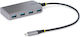 StarTech Hub 4 Θυρών USB 3.2 με σύνδεση USB-C Γκρι