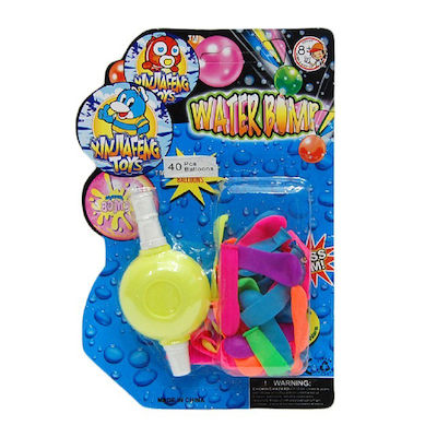 Water Bombs 40pcs Set with Pump