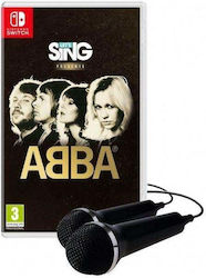 Let's Sing ABBA Double Mic Bundle Edition Switch Game