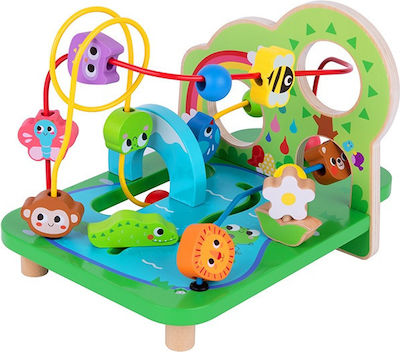 Tooky Toys Labyrinth Λαβύρινθος aus Holz für 24++ Monate