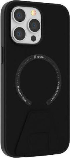 Devia Randy Back Cover Σιλικόνης Μαύρο (iPhone 14 Plus)