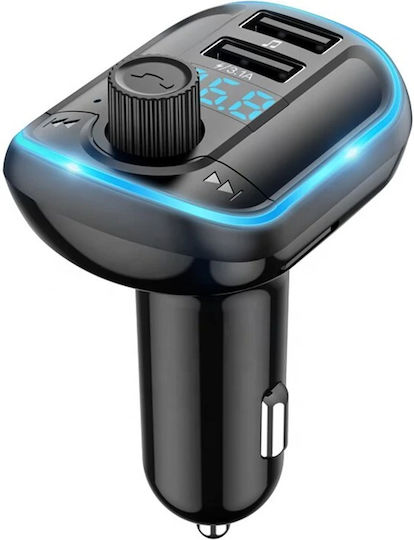Yesido FM Transmitter Αυτοκινήτου Y44 με Bluetooth / USB
