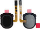 Flex Cable with Fingerprint in Black colour for Galaxy A20e