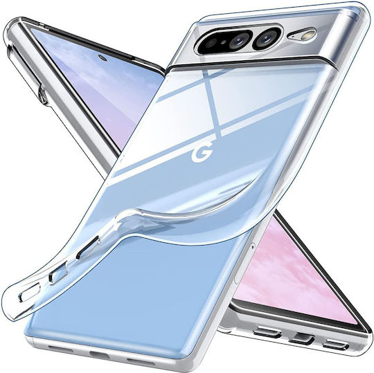Hurtel Ultra Clear Back Cover Σιλικόνης 0.5mm Διάφανο (Google Pixel 7)
