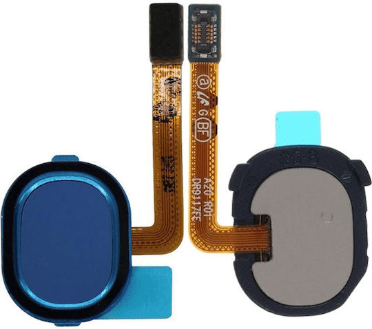 Kabel mit Fingerabdruck in Blau Farbe für Galaxy A40