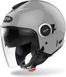 Airoh Helios Concrete Grey Gloss Motorradhelm J...