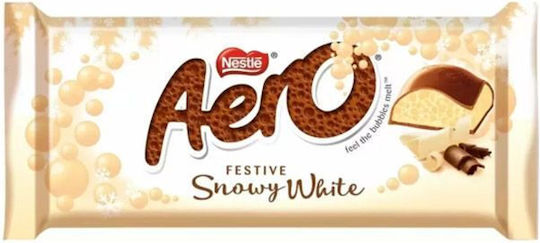 Nestle Aero Festive Snowy White Шоколад Бял 90gr 1бр