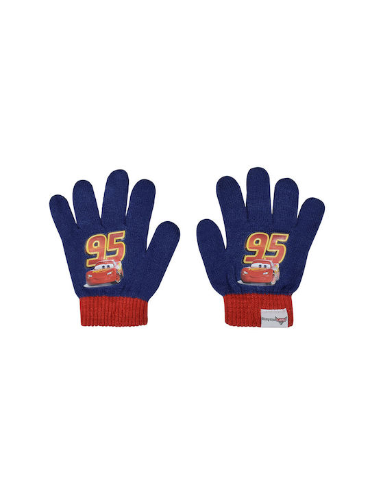 Stamion Knitted Kids Gloves Blue