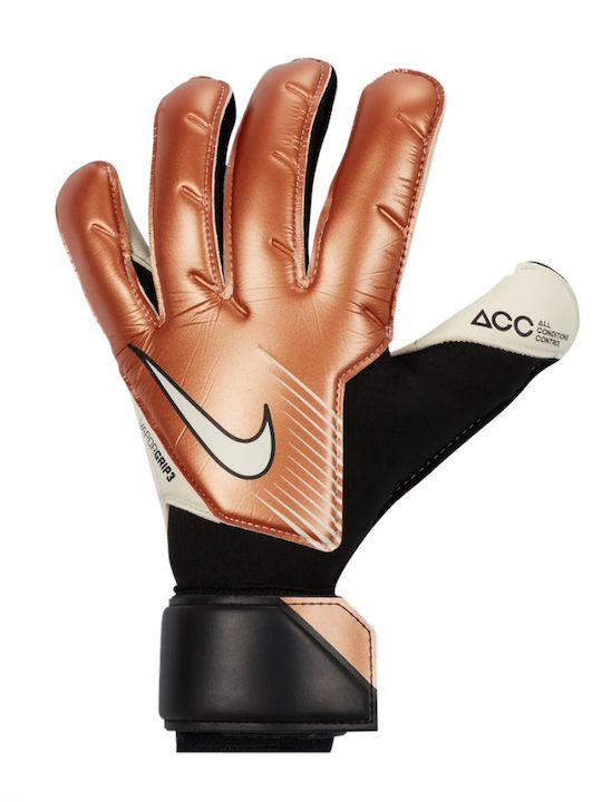 Nike Vapor Grip 3 Γάντια Τερματοφύλακα Ενηλίκων Χρυσά