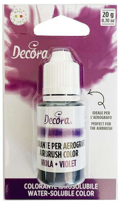 Decora Lebensmittelfarbe Υδατοδιαλυτό Lila 1Stück 20gr