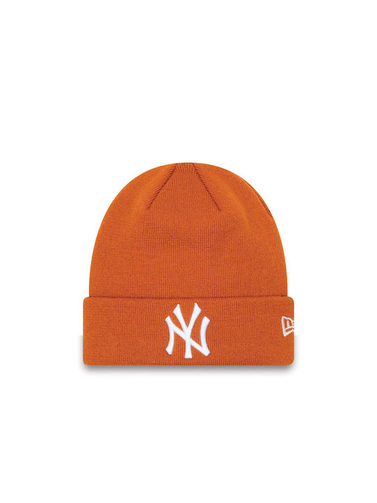 New Era York Yankees League Essential Шапка Мъжки Шапка Плетена в Оранжев цвят