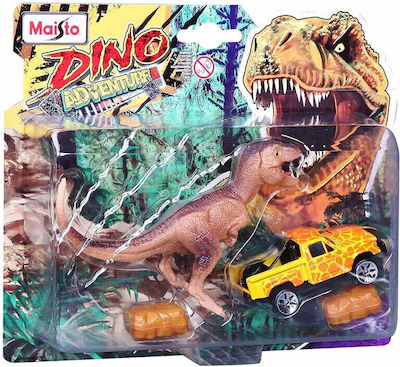 Maisto Dino Adventure Set with Car for 3++ Years