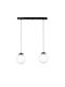 Heronia Pendant Lamp 2xE27 Black