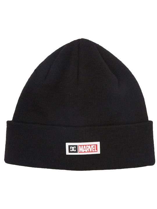 DC Marvel Knitted Beanie Cap Black