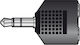 QTX Sound Converter 3.5mm male to 3.5mm 2x female 1pcs (759.307UK)