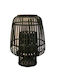 Atmosphera Φαναράκι Bamboo Επιτραπέζιο Λαδί 27x27εκ.