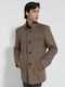 Herren Mantel Beige