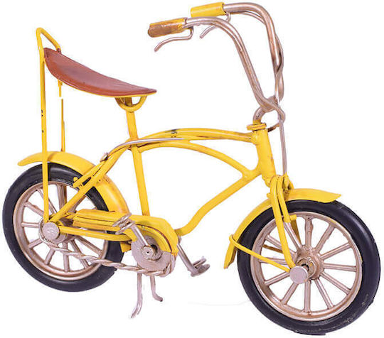 SP Souliotis Bicicletă Decorativă Metal Yellow 16.5cm 1buc